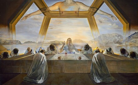 Dali Last Supper-image from the US National Gallery of Art